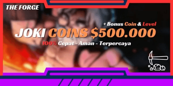 Joki $500,000 / 500K Coins | Coins | The Forge