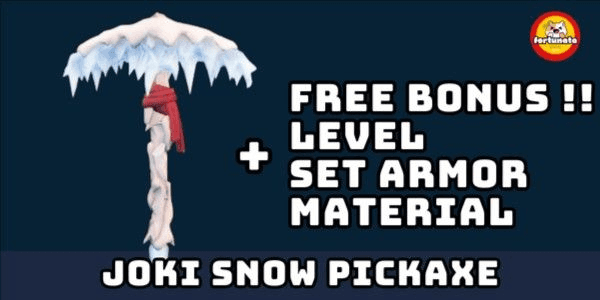 Gambar Product JOKI SNOW PICKAXE