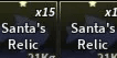 Santa Relic Santa'S Relic
