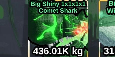Gambar Product Big shiny 1x1x1x1 Comet Shark(436.01kg 19kg lagi maxton)
