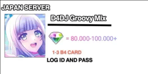 [Japan Server] Reroll account D4DJ Groovy Mix #2