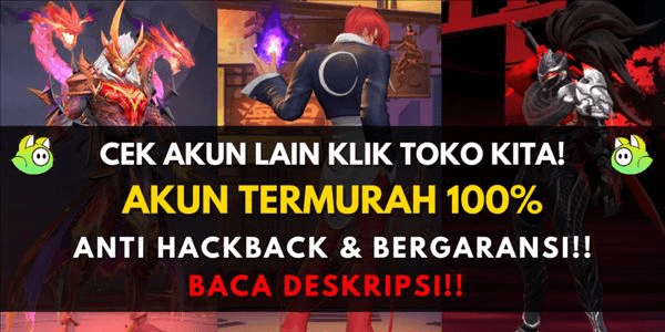 Gambar Product Akun Mobile Legend Murah Ready Rank Bp 32k+