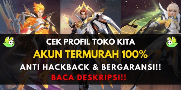 Gambar Product Akun Mobile Legend Murah Ready Rank Bp 32k+ ( Tutorial Belum Clear )