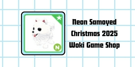 Gambar Product Neon Samoyed - Adopt Me