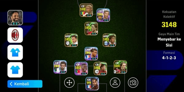 Gambar Product AKUN EFOOTBALL BEK GG x POTW (3148)