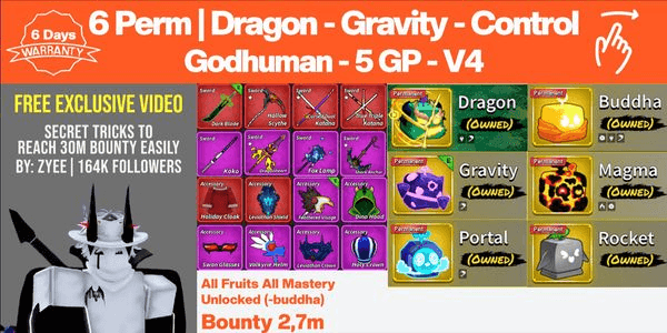 Gambar Product Akun Fruit Permanent - No 8