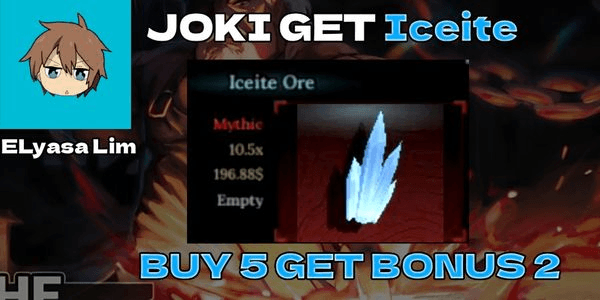 Gambar Product Joki Get Iceite Ore [Relic] - The Forge [Map 3]