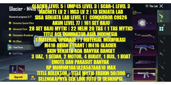 Gambar Product GLACIER LEVEL 5 SUPER CHEAP