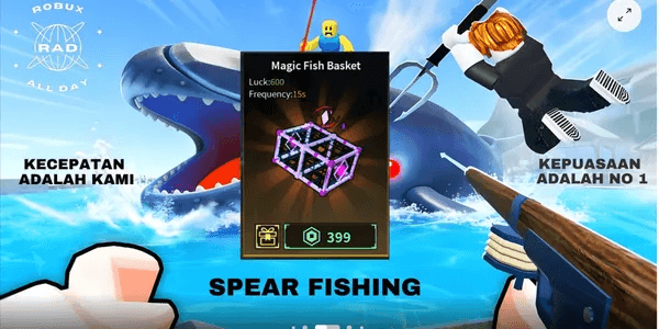 Magic Fish Basket