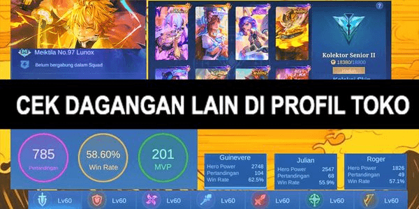 Gambar Product #106 AKUN MOBILE LEGENDS MURAH
