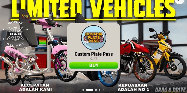 Gambar Product Custom Plate Pass