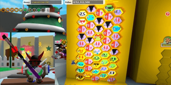 Gambar Product Red Hive Dark Scythe - Bee Swarm Simulator