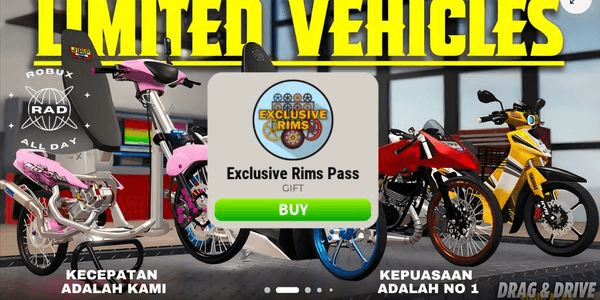 Gambar Product Exclusive Rims Pass
