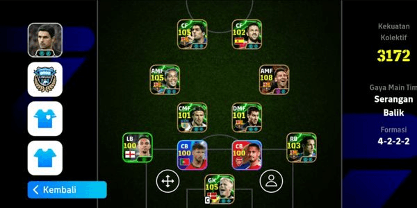 Gambar Product AKUN GANTENG MESSI BLITZ X SUAREZ BULLET HEADER X RONALDINHO X KIPER TERKUAT PETER SCHMEICHEL