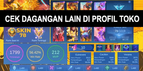 Gambar Product #102 CHEAP MOBILE LEGENDS ACCOUNT