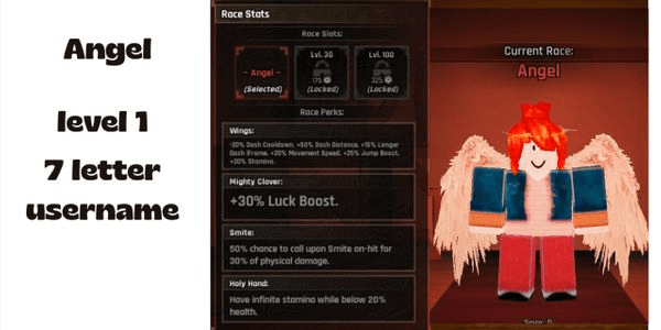 Gambar Product Akun Starter Race Angel