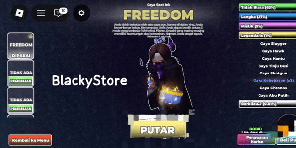 Gambar Product Akum Untitled Boxing|| Akun Style FREEDOM|| Bonus Random