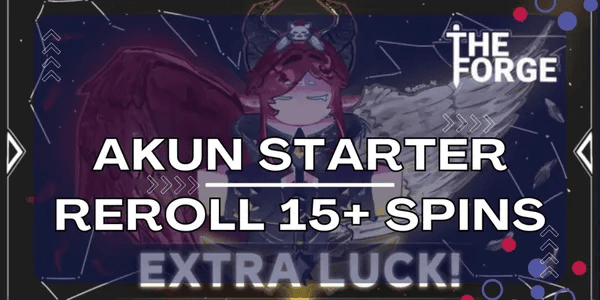Akun Starter Reroll 15+ Spins | The Forge