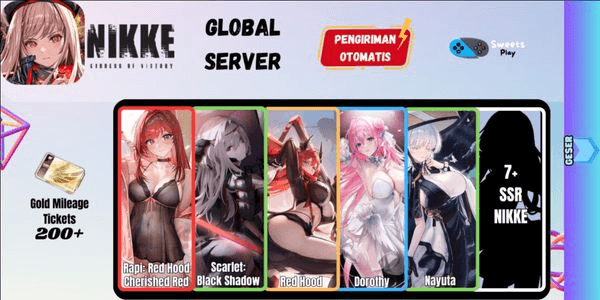 Gambar Product [GLOBAL] Goddess Of Victory: Nikke SP2 Starter Account