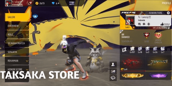 Gambar Product AKUN FREE FIRE MURAH GG