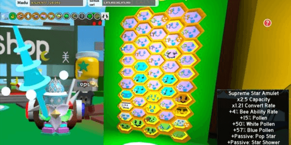 Gambar Product Blue Hive End Game - Bee Swarm Simulator