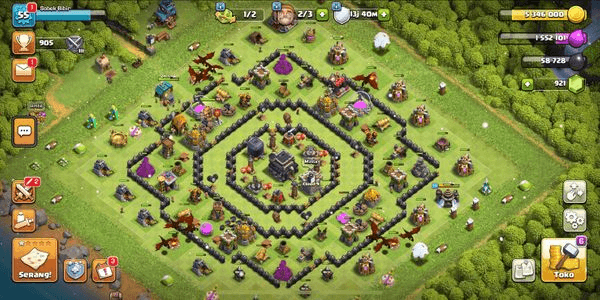 Gambar Product TOWN HALL 9 CHEAP PREMIUM