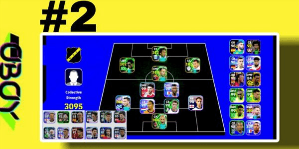 Gambar Product Akun efotball strength 3000+