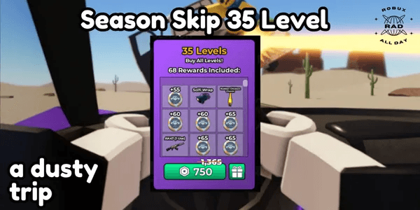 Season Skip 35 Level