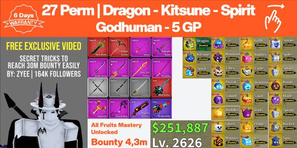 Gambar Product Permanent Fruit Account - No 5