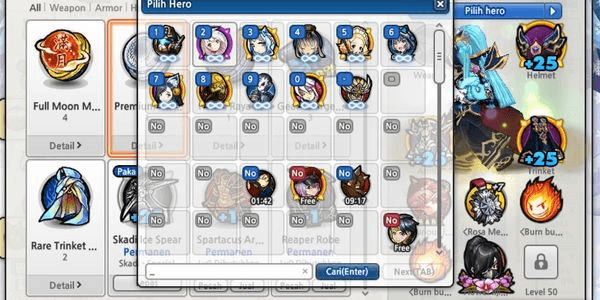 Gambar Product Akun Lost Saga Super Murah Herper Ramai