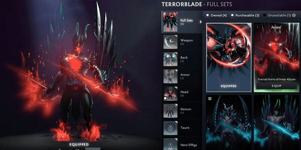 Gambar Product Fractal Horns of Inner Abysm (Arcana Terrorblade)