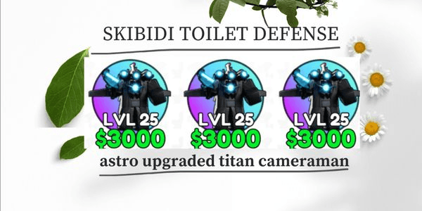 Gambar Product Astro Upgraded Titan Cameraman -Skibidi tower defense (COSMIC)