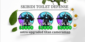 Astro Upgraded Titan Cameraman -Skibidi tower defense (COSMIC)