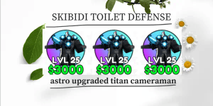 Astro Upgraded Titan Cameraman -Skibidi tower defense (COSMIC)
