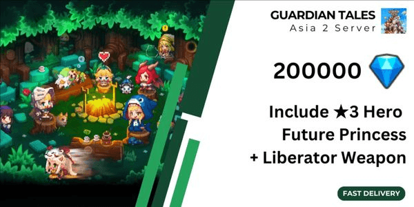 Gambar Product Guardian Tales Gacha Account Classic Edition