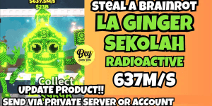 LA GINGER SCHOOL DIAMOND + MUTATION - STEAL A BRAINROT SECRET 400M/SECOND
