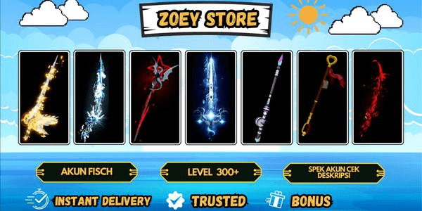 Gambar Product Akun level 100 Ethereal Prism Rod