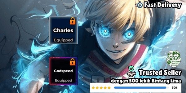 Gambar Product Cheap Account LV10 World Class Charles Style, Master Godspeed Flow + Bonus Lucky Spins | Blue Lock Rivals