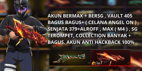 Gambar Product AKUN SESUAI SPESIFIKASI+ ANTIHACKBACK 100%