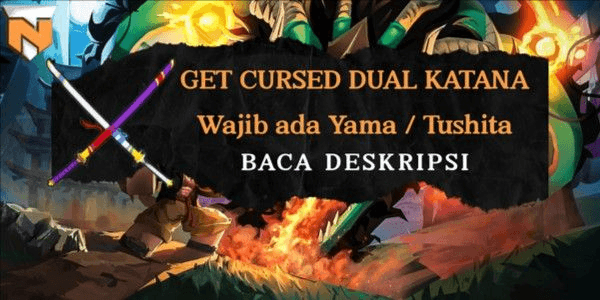 Gambar Product Get Cursed Dual Katana