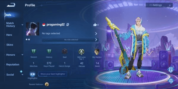 Gambar Product AKUN HOK SMURF WINRATE GG TERMURAH