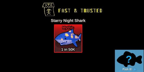 Gambar Product Starry Night Shark