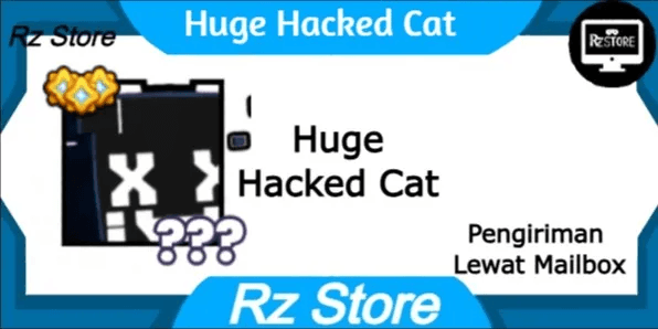 Huge Hacked Cat