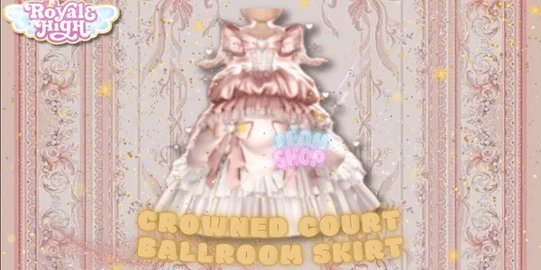 Crowned Court Ballroom Skirt