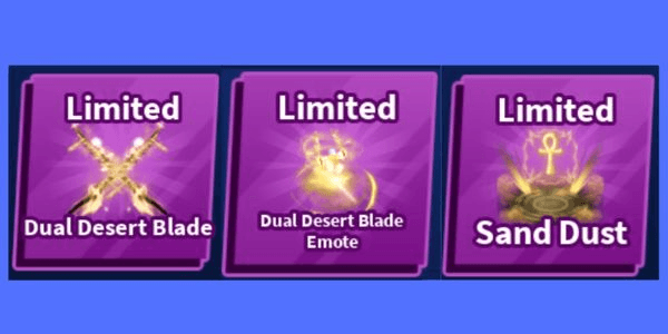Gambar Product Dual Desert Blade set