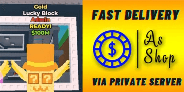 Gambar Product Gold Admin Lucky Block