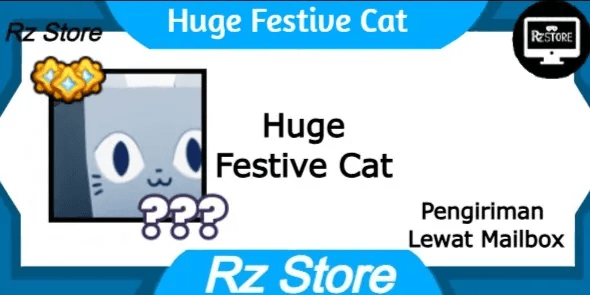 Huge Festive Cat