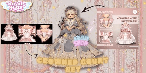 CROWNED BALLROOM SKIRT Royal High Item EUR 55,00 - FR
