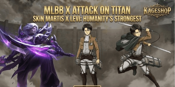 Gambar Product (HEMAT) SKIN MARTIS X LEVI ACKERMAN ATTACK ON TITAN