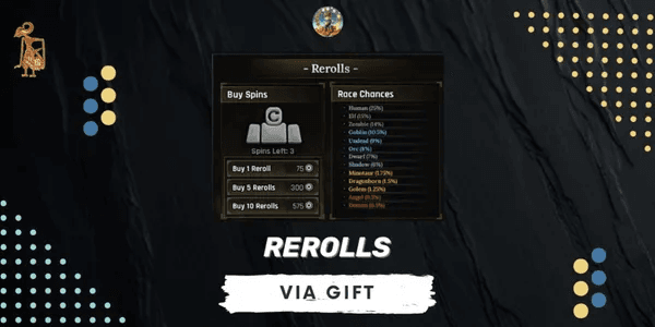 1 Reroll
